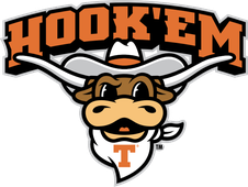 Hook 'em Horns logo